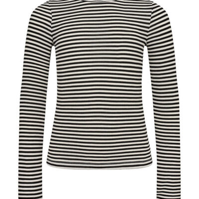 Sofie Schnoor Bluse - Rib - Petricia - Navy Striped