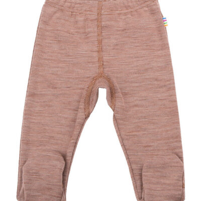 Joha Leggings m. Fødder - Uld - Rust