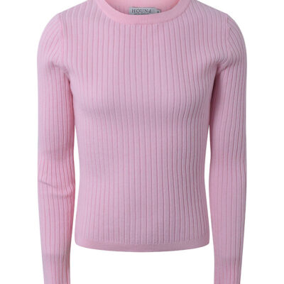 Hound Bluse - Strik - Light Pink