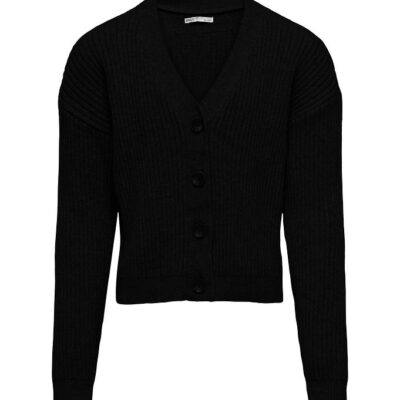 Kids Only Cardigan - Strik - KogMandy - Sort