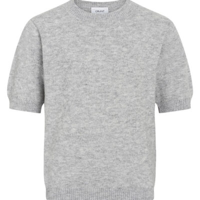 Grunt T-shirt - Strik - GRIsa - Grey