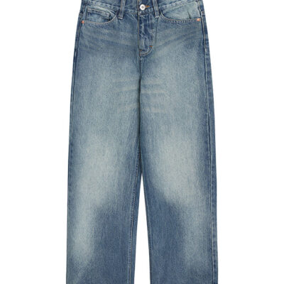 Grunt Jeans - GRWide Low Waist - Blå