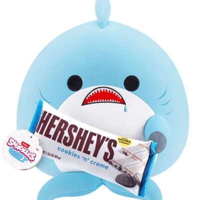 Snackles Bamse - 35 cm - Hajen Seth m. Hershey's
