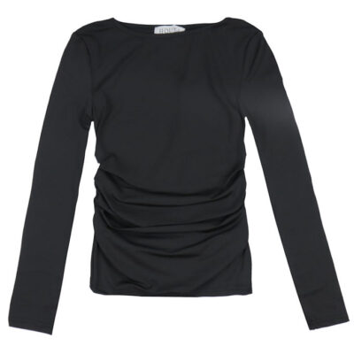 Hound Bluse - Wrincle Top - Sort