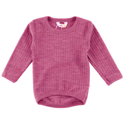 Joha Bluse - Uld - Hindbær