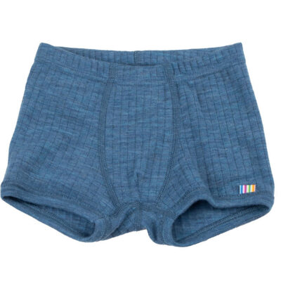 Joha Boxershorts - Uld - Denim Blå