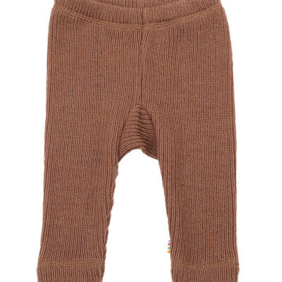 Joha Leggings - Strik - Uld - Brun