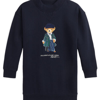 Polo Ralph Lauren Sweatkjole - Navy m. Bamse