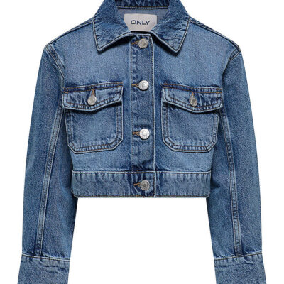 Kids Only Denimjakke - Noos - KogLumi - Medium Blue Denim
