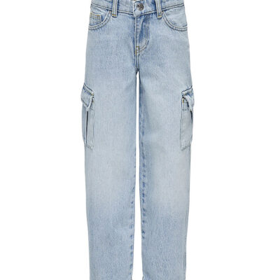 Kids Only Jeans - Wide - Noos - KogHarmony - Light Blue Denim