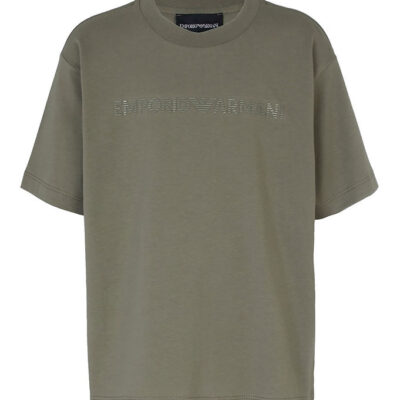 Emporio Armani T-shirt - Mulled Basil m. Logo