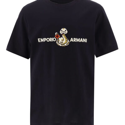 Emporio Armani T-shirt - Navy m. SLange