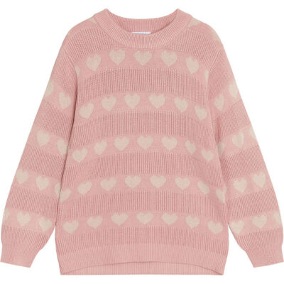 Hust and Claire Bluse - Strik - Bambus - Pos - Dusty Rose