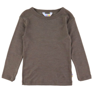 Joha Bluse - Uld/Silke - Brun