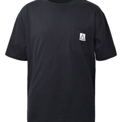 Hound T-shirt - Sort m. Lomme