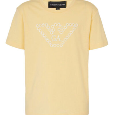 Emporio Armani T-shirt - Golden Haze m. Logo