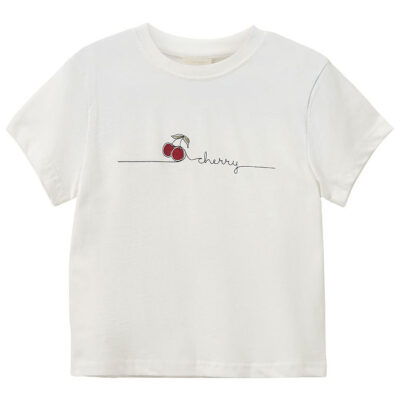 Sofie Schnoor T-shirt - Snow White/Cherry
