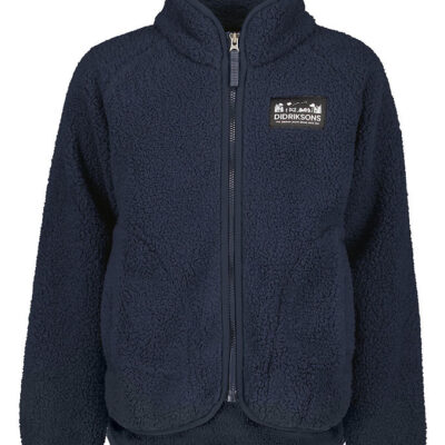 Didriksons Gibbs Fleecetrøje, Navy, 110