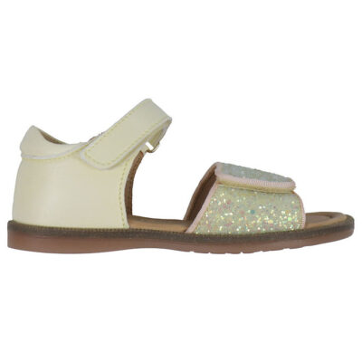 Bisgaard Sandaler - Aida - Yellow Glitter