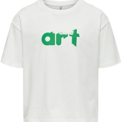 Kids Only T-shirt - KogCelia - Cloud Dancer/Art
