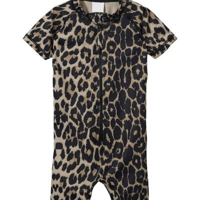 Sofie Schnoor Badeheldragt - Tillasb - Light Brown Leopa