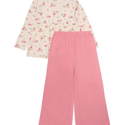 CeLaVi Nattøj - 2-delt - Powder Pink