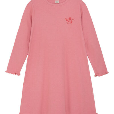 CeLaVi Natkjole - Rib - Powder Pink