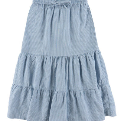 Sofie Schnoor Nederdel - Vivisy - Light Blue Stripe