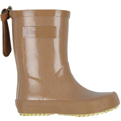 Bisgaard Gummistøvler - Fashion - Brown Glitter