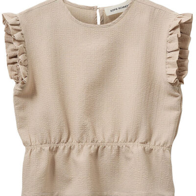 Sofie Schnoor Top - Samillasy - Soft Brown