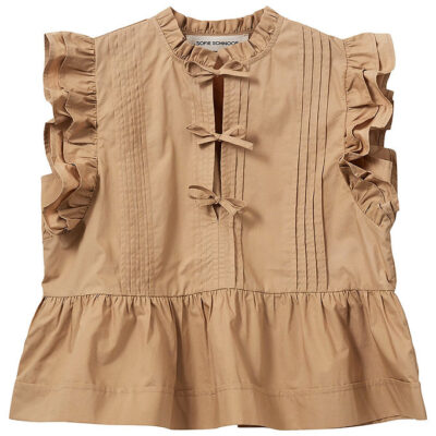 Sofie Schnoor Top - Juliettesy - Camel