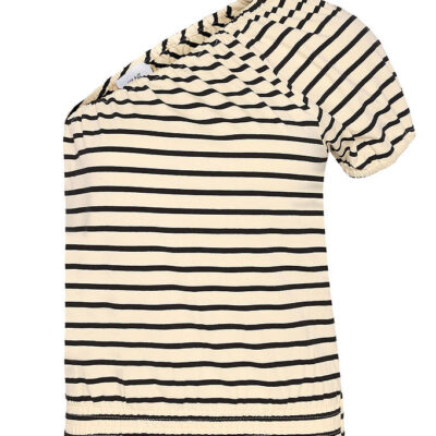 Grunt Top - GrLou - Off White/Sort