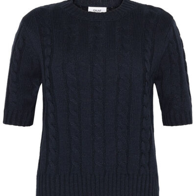 Grunt T-shirt - Strik - Gru - Navy