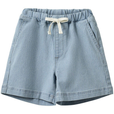 Sofie Schnoor Shorts - Stormsk - Blue Denim Stripe
