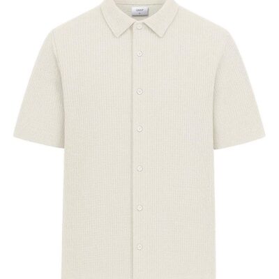 Grunt Skjorte - Vaflet - GRAlfred - Off White