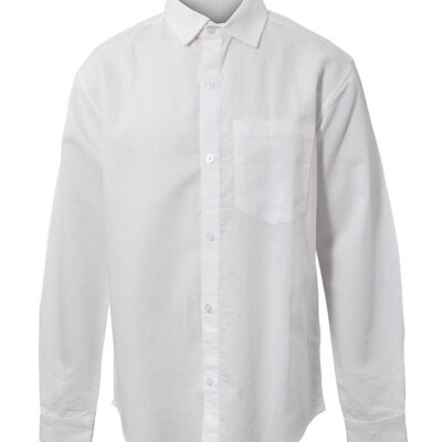 Hound Skjorte - Linen Blend - Hvid