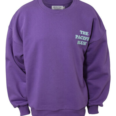 Hound Sweatshirt - Crew Neck - Violet