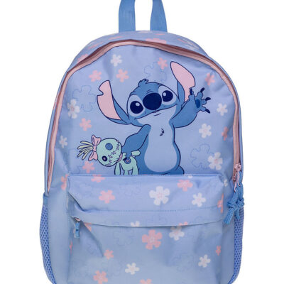 Disney Stitch Rygsæk - 38x28 cm - Lyseblå