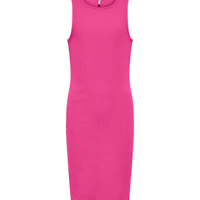 Kids Only Kjole - Rib - KogBelfast Life - Fuchsia Fedora