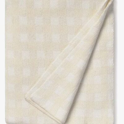LorenaCanals Vichy Tæppe, Ivory