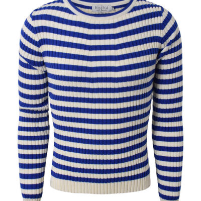Hound Bluse - Rib - Viskose/Nylon - Cobalt Blue