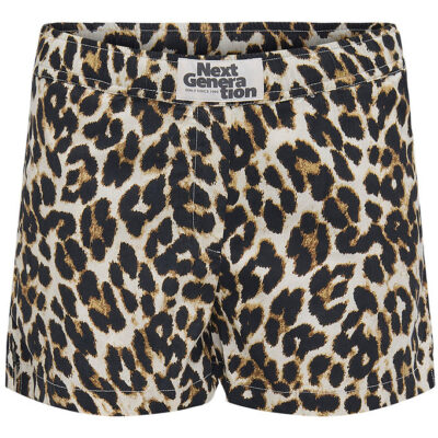 Kids Only Shorts - KogClara - Black/With Clara Leo