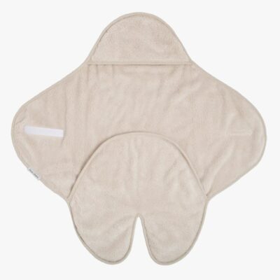 Baby's Only Hooded Baby Tæppe med Fødder Cozy, Warm Linen