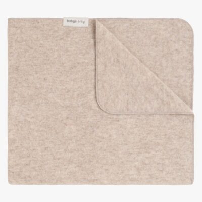 Baby's Only Cot Tæppe Merinould TOG 1, Brushed Ecru