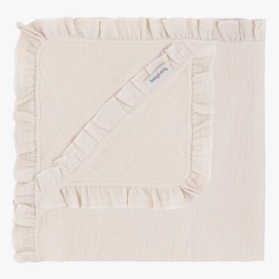 Baby's Only Hooded Baby Tæppe Calm, Warm Linen