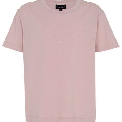 Emporio Armani T-shirt - Burnished Lilac m. Print