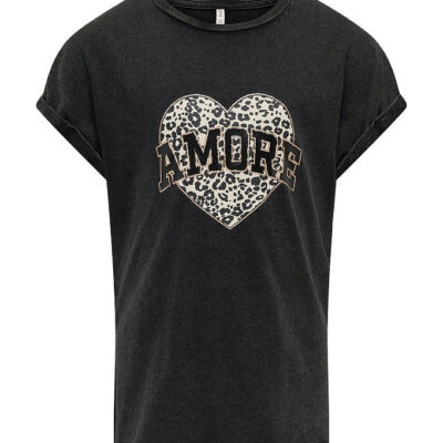 Kids Only T-shirt - Noos - KogLucy - Phantom/Amore/Leo