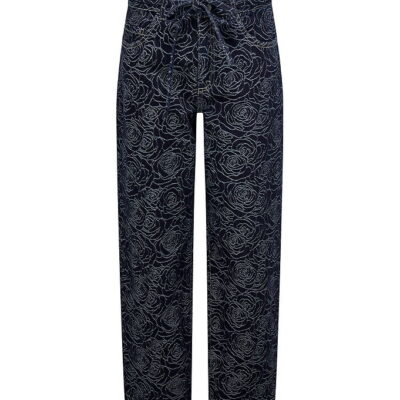 Kids Only Jeans - KogGianna - Dark Blue Denim/Roses
