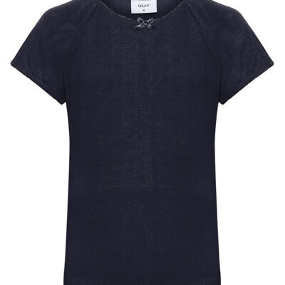 Grunt T-shirt - GRPujol - Navy m. Hulmønster