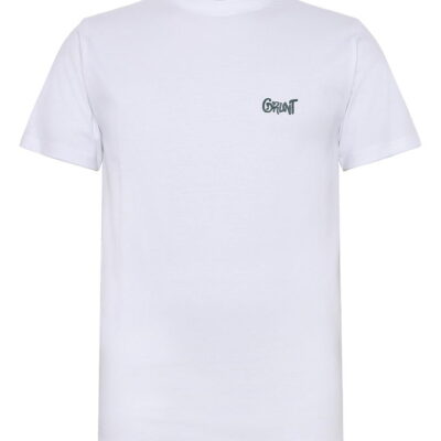 Grunt T-shirt - GrSakra - Hvid m. Grøn